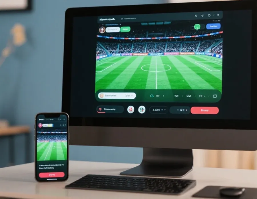 世界杯直播界面预览