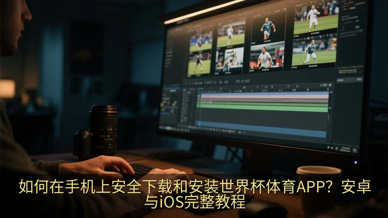 智能手机安全下载与网络防护锁概念图